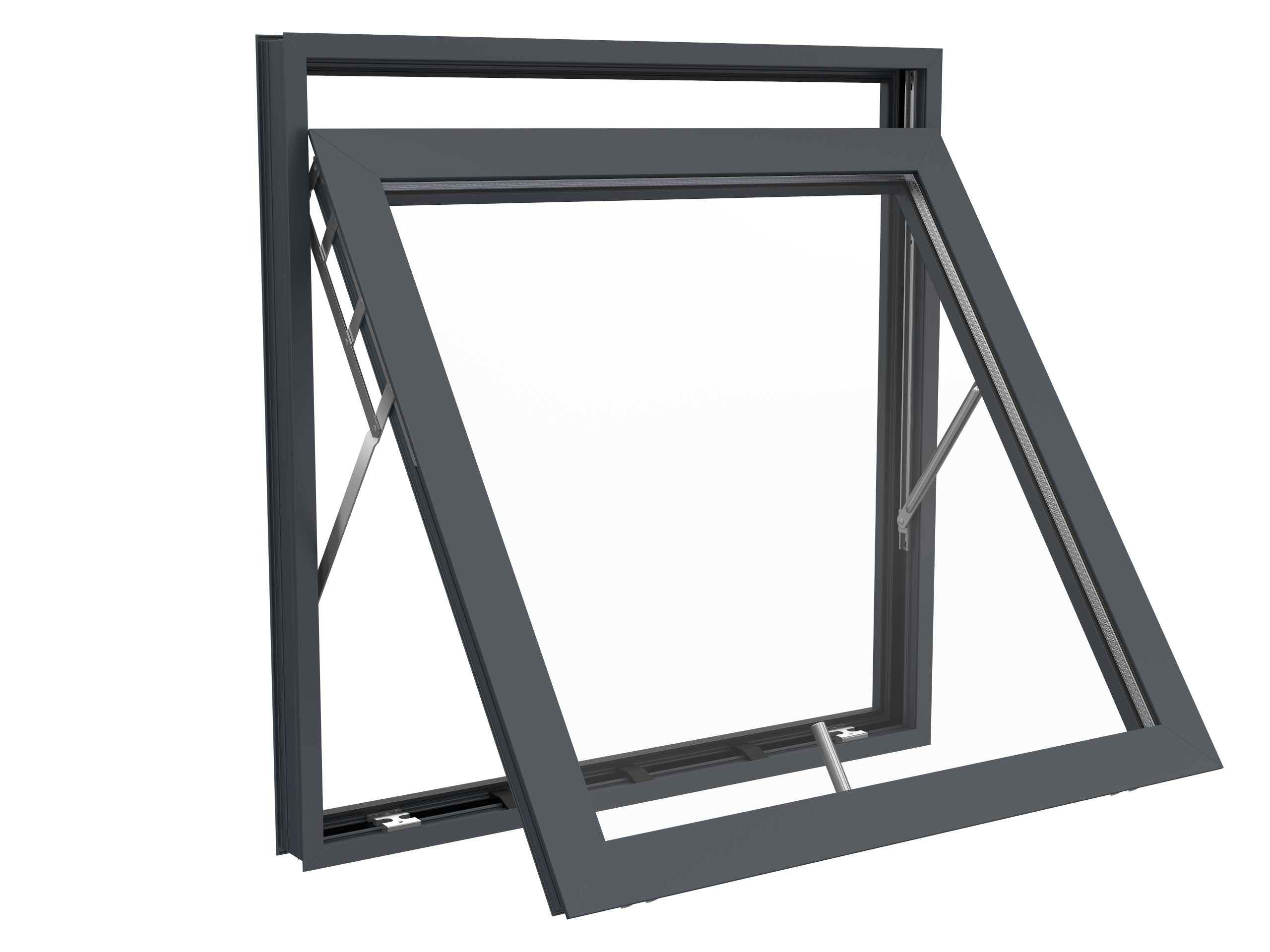 Reversable One Way Window Aluminium Reversible Windows - Precision PVC